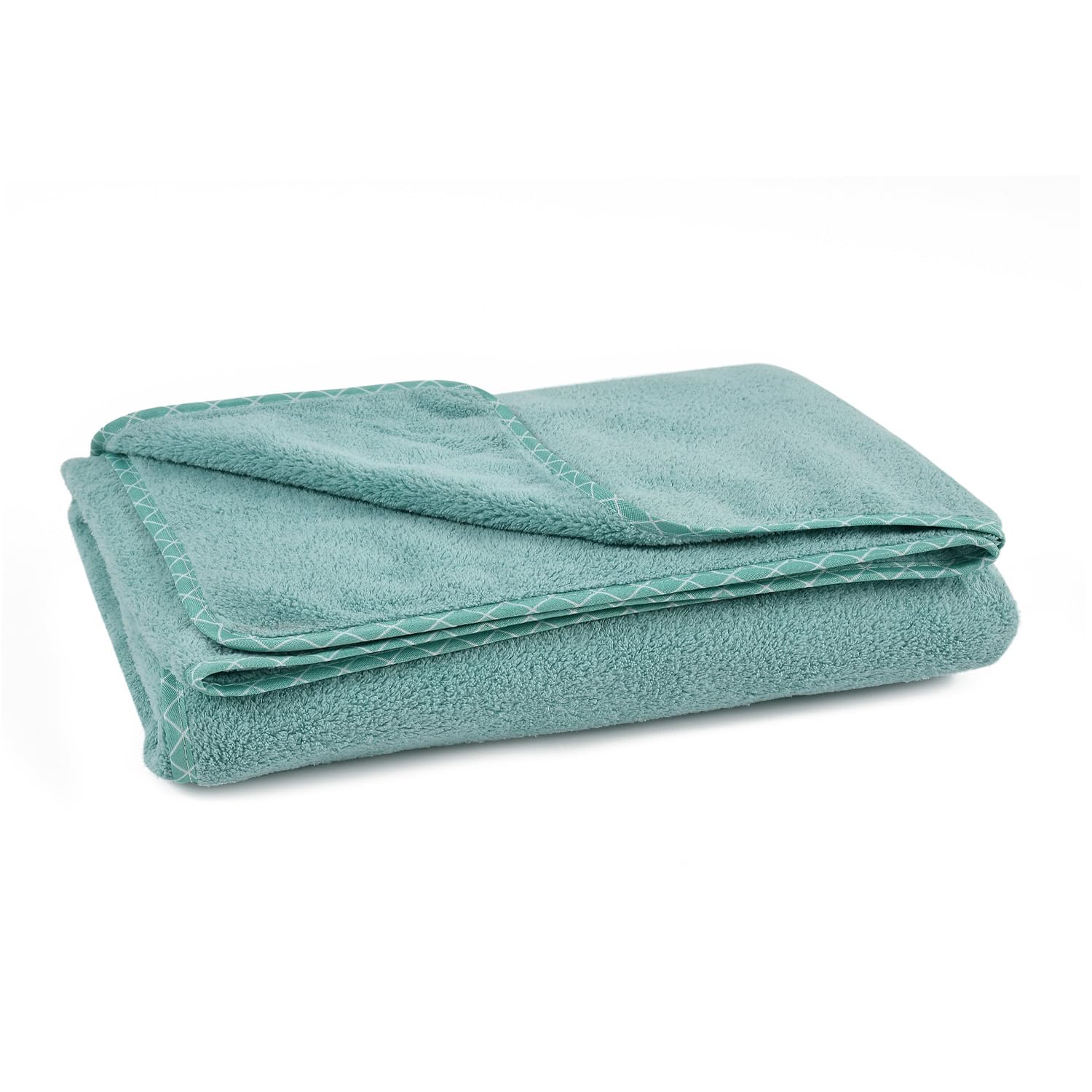 UrbanLeaf Microfiber Large Bath Towel | Quick Dry Super Absorbent - Bath Towel for Men and Women | Green | Towel for Bath, Trave